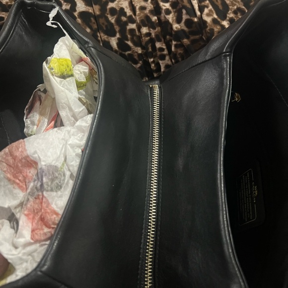 Coach Black Studded Women’s Shoulder Bag - Picture 5 of 13